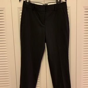 Jcrew Cameron Black Wool Pant Size 8